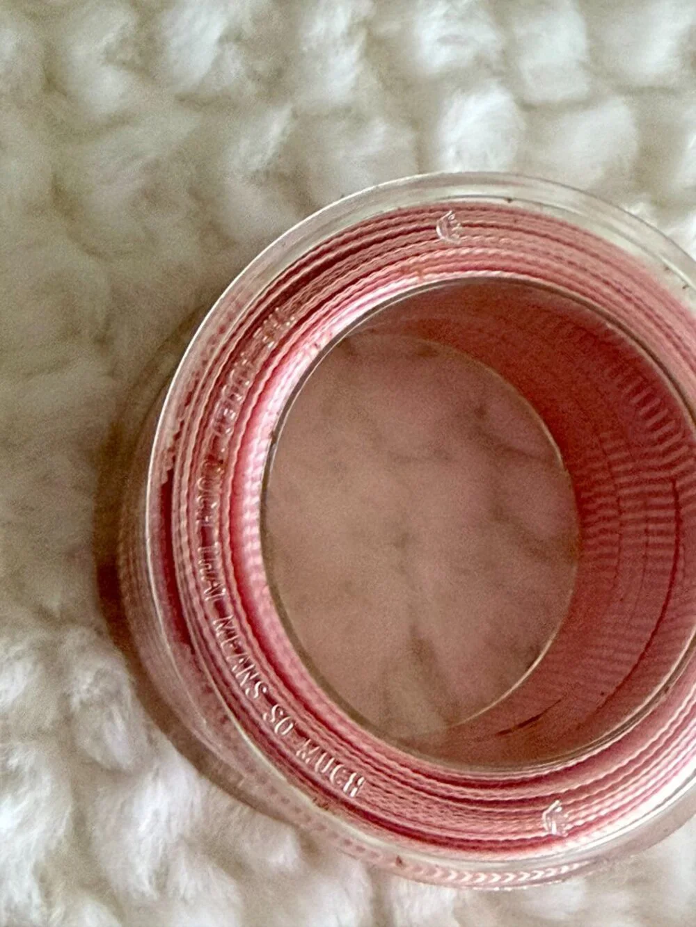 Vintage Hallmark Curling Ribbon- Light Pink